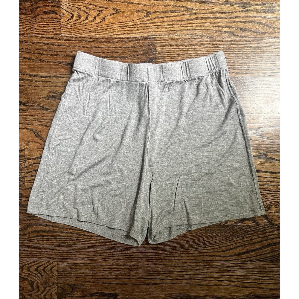 Skims loungewear shorts size S grey rayon